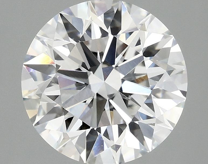2.96 Carat Round Shaped Excellent Cut VVS2 IGI Certified Lab Grown Diamond