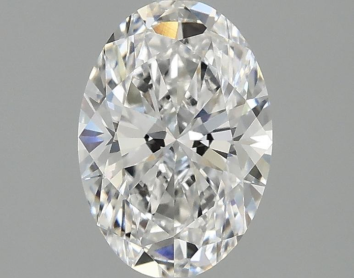 1.47 Carat Oval Shaped Ideal Cut VVS2 IGI Certified Lab Grown Diamond