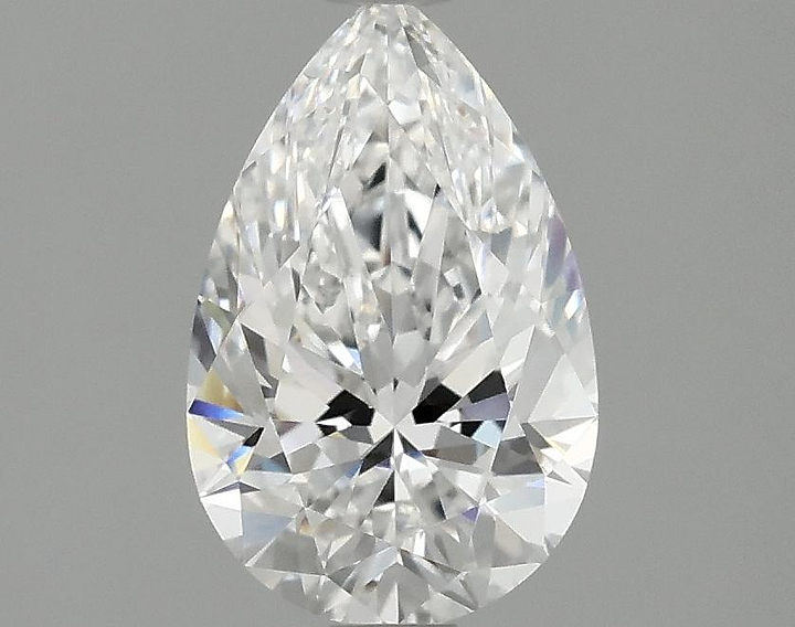 1.59 Carat Pear Shaped Ideal Cut VVS2 IGI Certified Lab Grown Diamond
