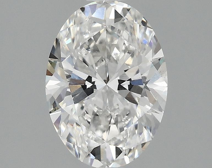 1.5 Carat Oval Shaped Excellent Cut VS2 IGI Certified Lab Grown Diamond
