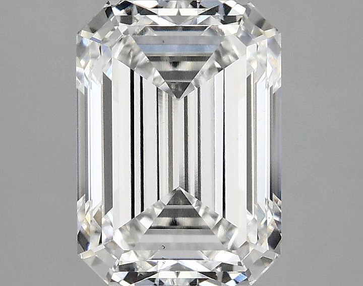 3.08 Carat Emerald Shaped Excellent Cut VS1 IGI Certified Lab Grown Diamond