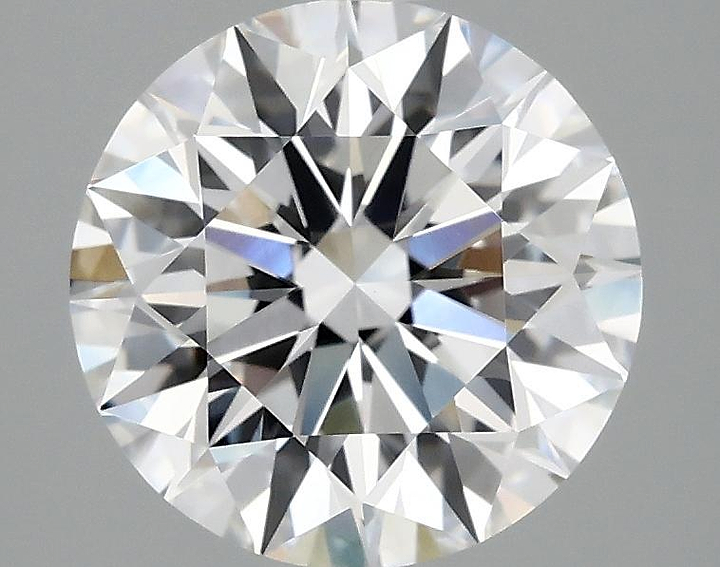 2.81 Carat Round Shaped Excellent Cut VVS2 IGI Certified Lab Grown Diamond