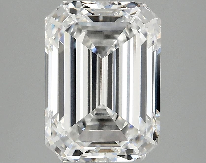 2.89 Carat Emerald Shaped Excellent Cut VS1 IGI Certified Lab Grown Diamond