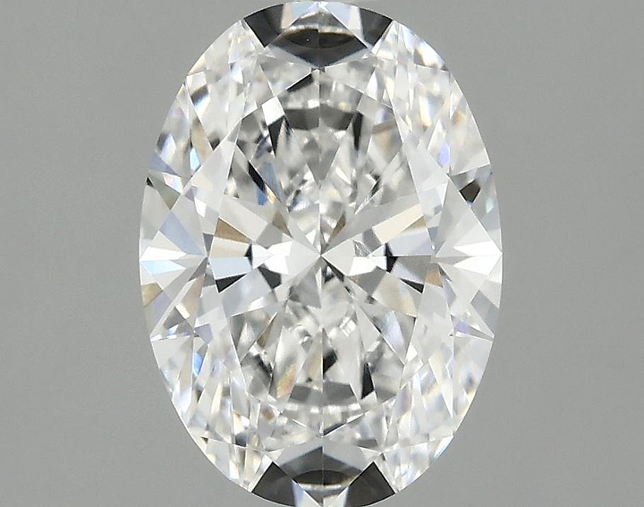 1.53 Carat Oval Shaped Ideal Cut VVS2 IGI Certified Lab Grown Diamond