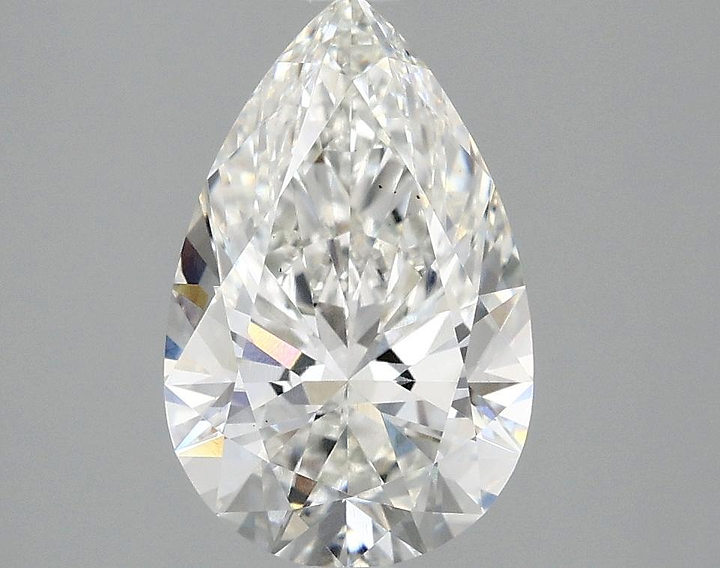 2.1 Carat Pear Shaped Ideal Cut VS1 IGI Certified Lab Grown Diamond