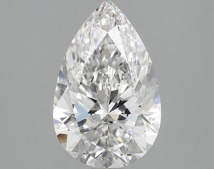 2.02 Carat Pear Shaped Ideal Cut VS1 IGI Certified Lab Grown Diamond