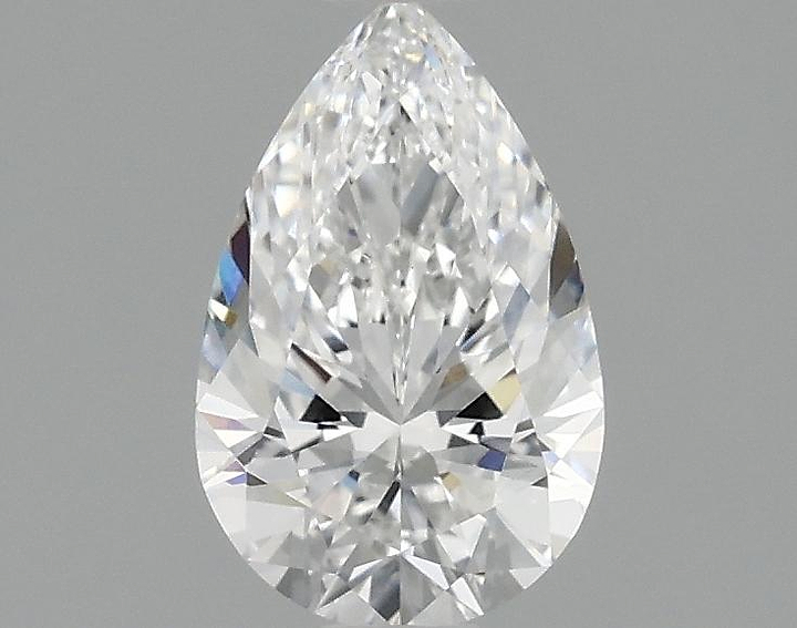 0.99 Carat Pear Shaped Ideal Cut VVS2 IGI Certified Lab Grown Diamond