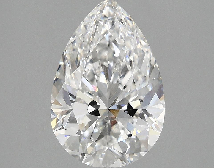 2.51 Carat Pear Shaped Excellent Cut VS1 IGI Certified Lab Grown Diamond