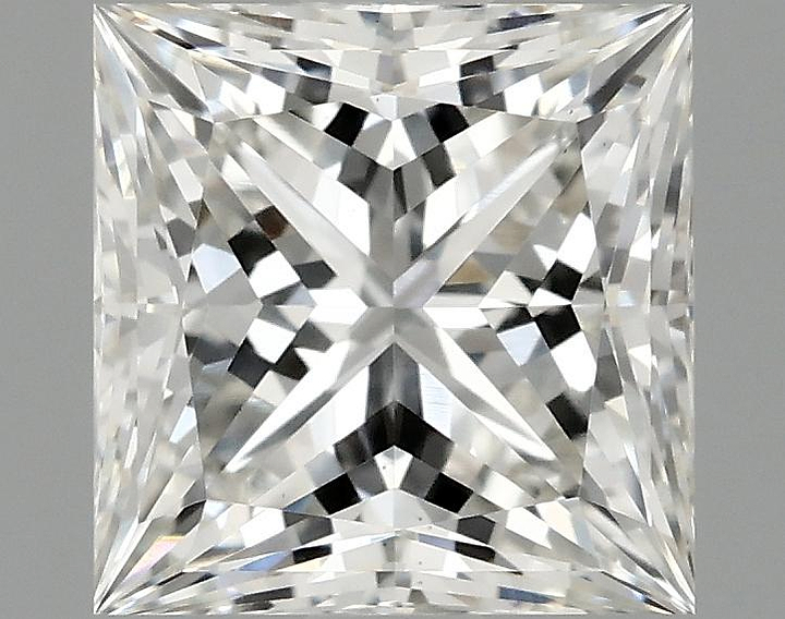 1.51 Carat Princess Shaped Ideal Cut VS1 IGI Certified Lab Grown Diamond