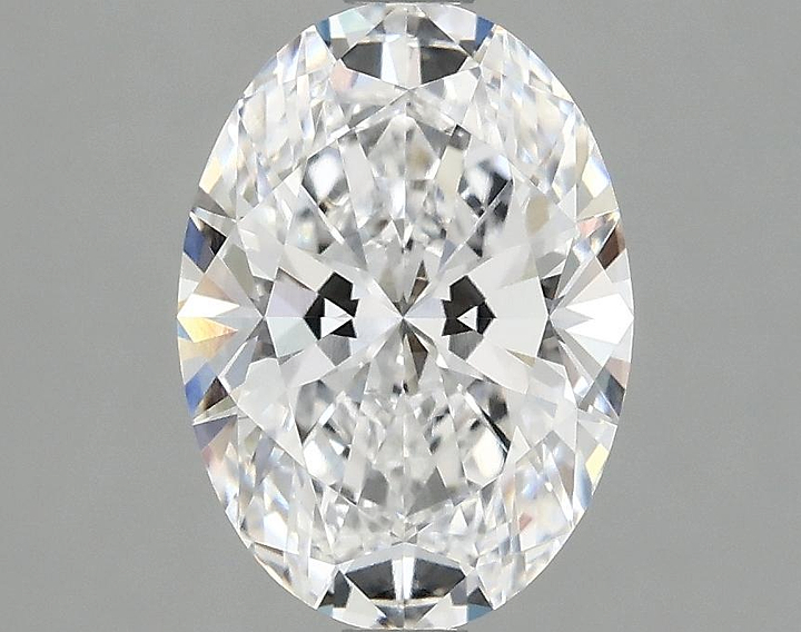 2.03 Carat Oval Shaped Ideal Cut VVS2 IGI Certified Lab Grown Diamond