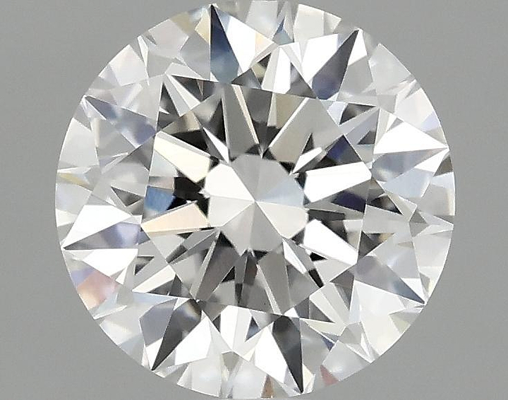 1.9 Carat Round Shaped Ideal Cut VVS2 IGI Certified Lab Grown Diamond