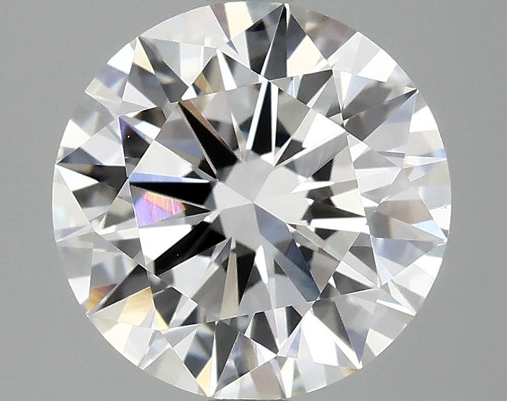 3.09 Carat Round Shaped Ideal Cut VS1 IGI Certified Lab Grown Diamond