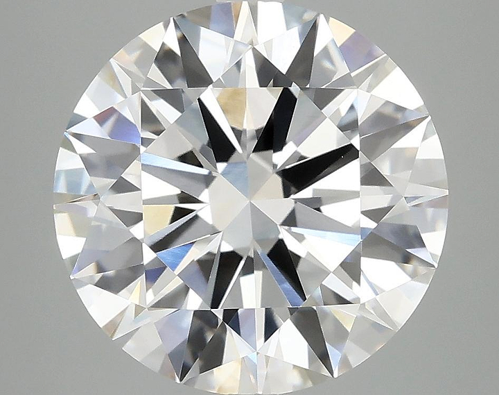 4.87 Carat Round Shaped Ideal Cut VVS2 IGI Certified Lab Grown Diamond