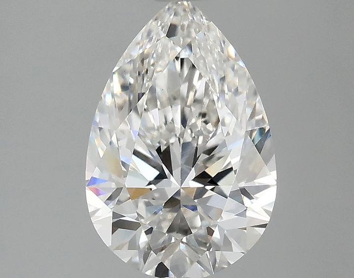 2.06 Carat Pear Shaped Excellent Cut VS1 IGI Certified Lab Grown Diamond