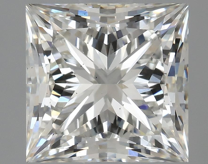 2.72 Carat Princess Shaped Ideal Cut VS1 IGI Certified Lab Grown Diamond