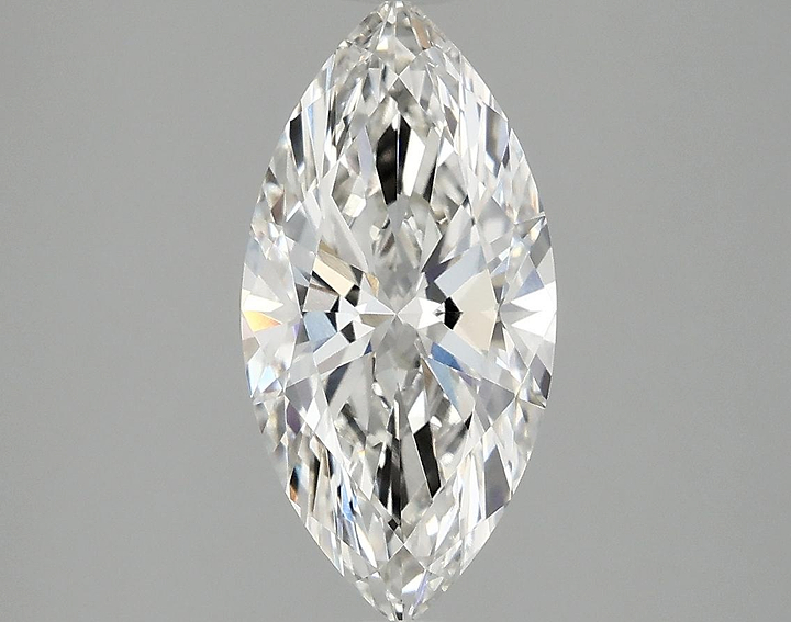 2.09 Carat Marquise Shaped Ideal Cut VVS2 IGI Certified Lab Grown Diamond