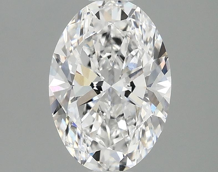 1.52 Carat Oval Shaped Ideal Cut VVS2 IGI Certified Lab Grown Diamond