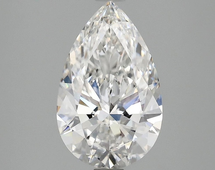 2.05 Carat Pear Shaped Ideal Cut VVS2 IGI Certified Lab Grown Diamond
