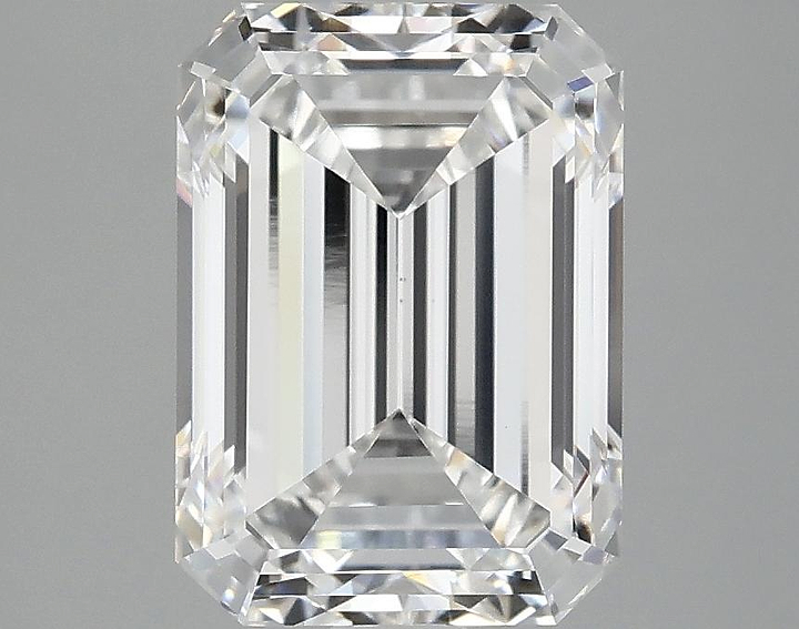 3.07 Carat Emerald Shaped Ideal Cut VS1 IGI Certified Lab Grown Diamond