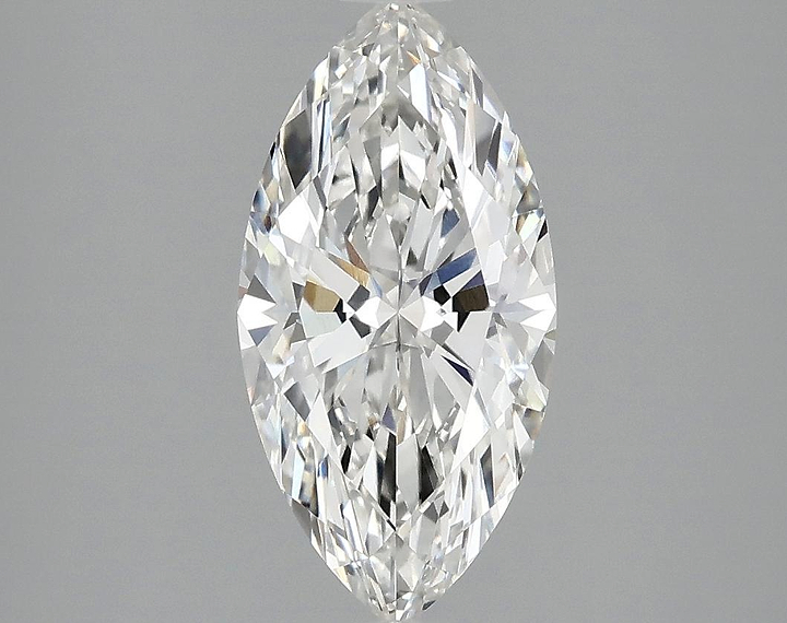 1.87 Carat Marquise Shaped Ideal Cut VVS2 IGI Certified Lab Grown Diamond
