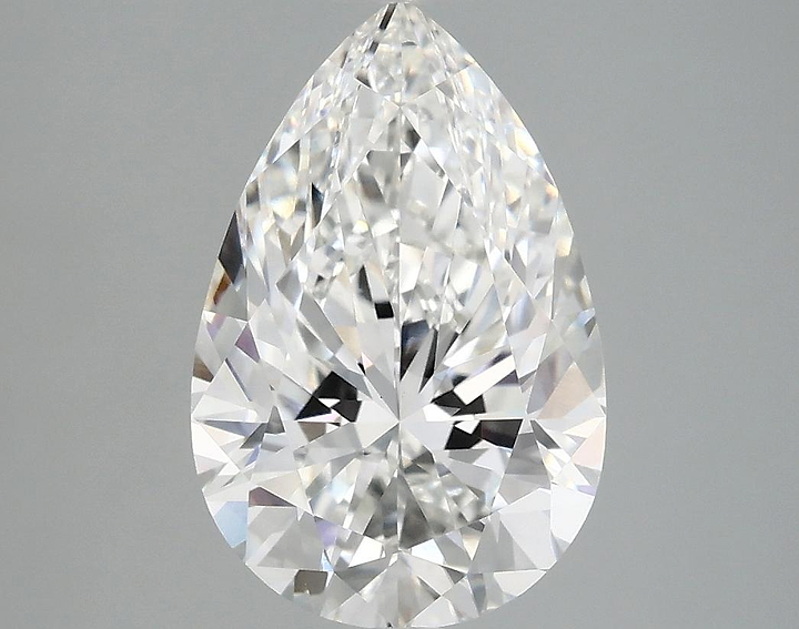 3.04 Carat Pear Shaped Excellent Cut VS1 IGI Certified Lab Grown Diamond