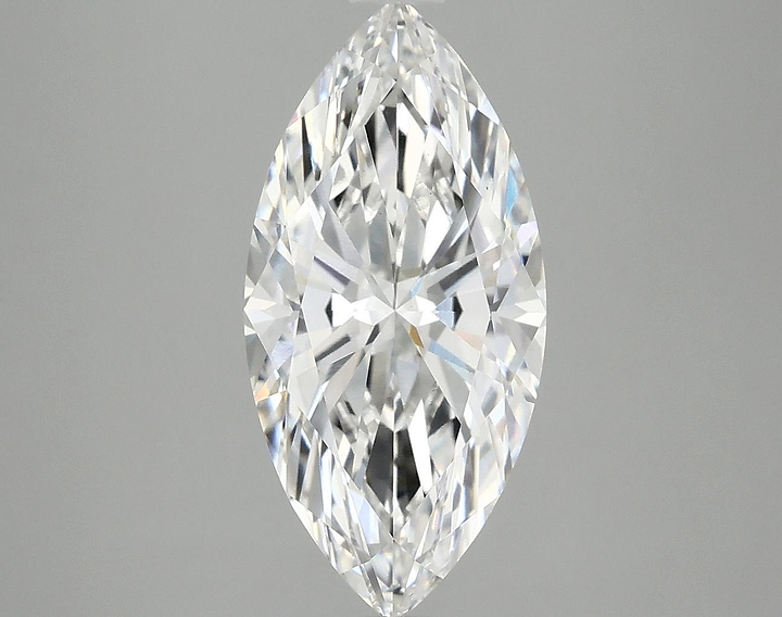 3.09 Carat Marquise Shaped Excellent Cut VS1 IGI Certified Lab Grown Diamond