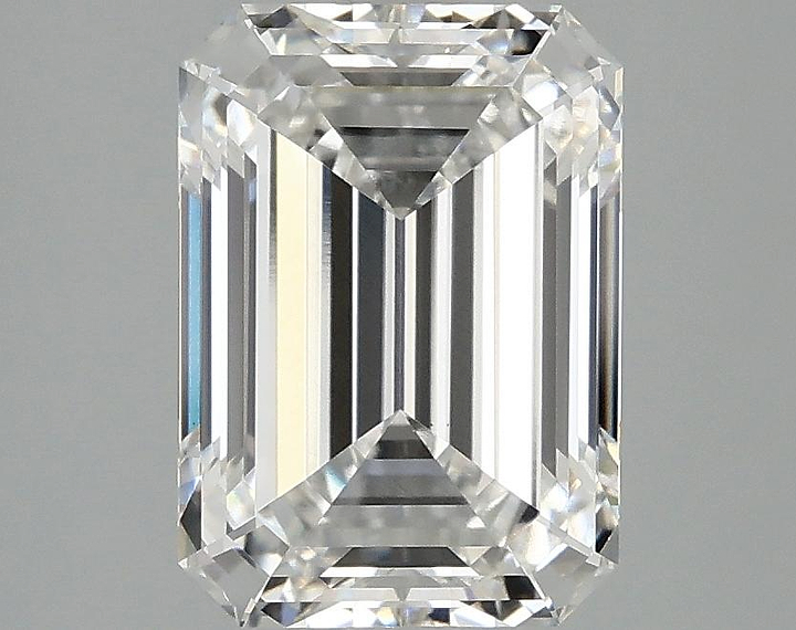 3.06 Carat Emerald Shaped Ideal Cut VS1 IGI Certified Lab Grown Diamond