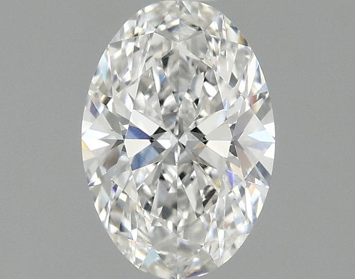 0.98 Carat Oval Shaped Ideal Cut VVS2 IGI Certified Lab Grown Diamond