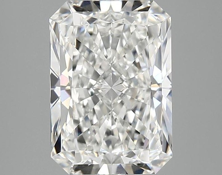 3.08 Carat Radiant Shaped Ideal Cut VVS2 IGI Certified Lab Grown Diamond