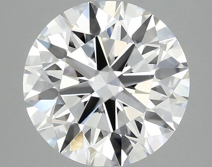 3.07 Carat Round Shaped Ideal Cut VS1 IGI Certified Lab Grown Diamond