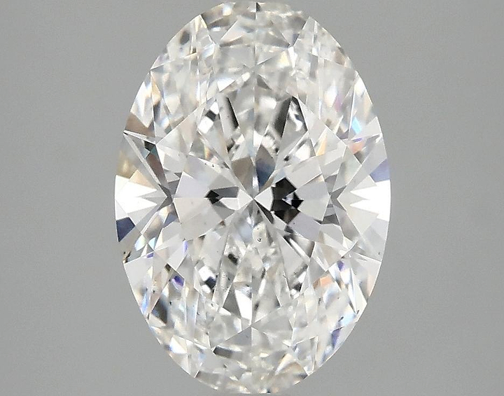 2.42 Carat Oval Shaped Ideal Cut SI1 IGI Certified Lab Grown Diamond