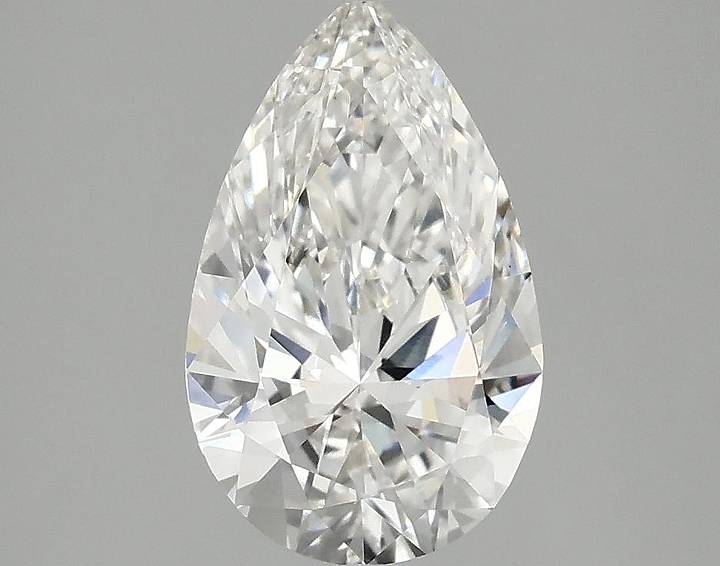 1.89 Carat Pear Shaped Ideal Cut VS1 IGI Certified Lab Grown Diamond