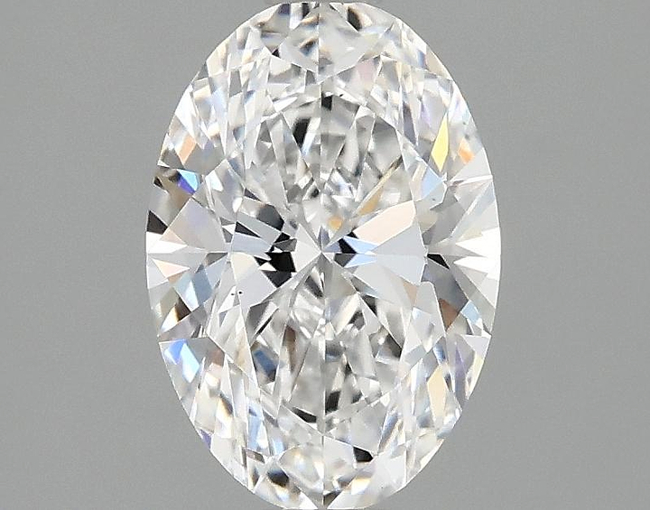 1.38 Carat Oval Shaped Ideal Cut VS2 IGI Certified Lab Grown Diamond