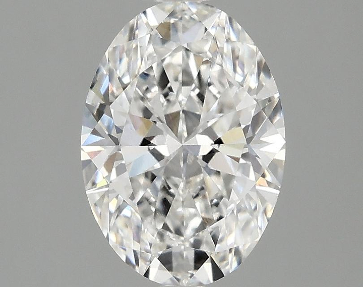1.54 Carat Oval Shaped Ideal Cut VVS2 IGI Certified Lab Grown Diamond
