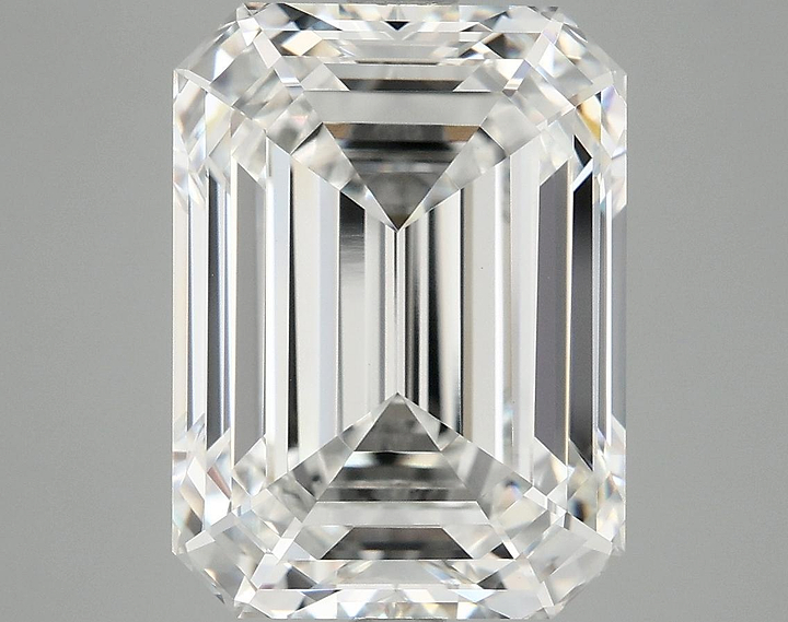 7.97 Carat Emerald Shaped Excellent Cut VVS2 IGI Certified Lab Grown Diamond
