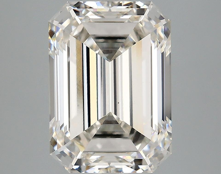 4.1 Carat Emerald Shaped Ideal Cut VS1 IGI Certified Lab Grown Diamond