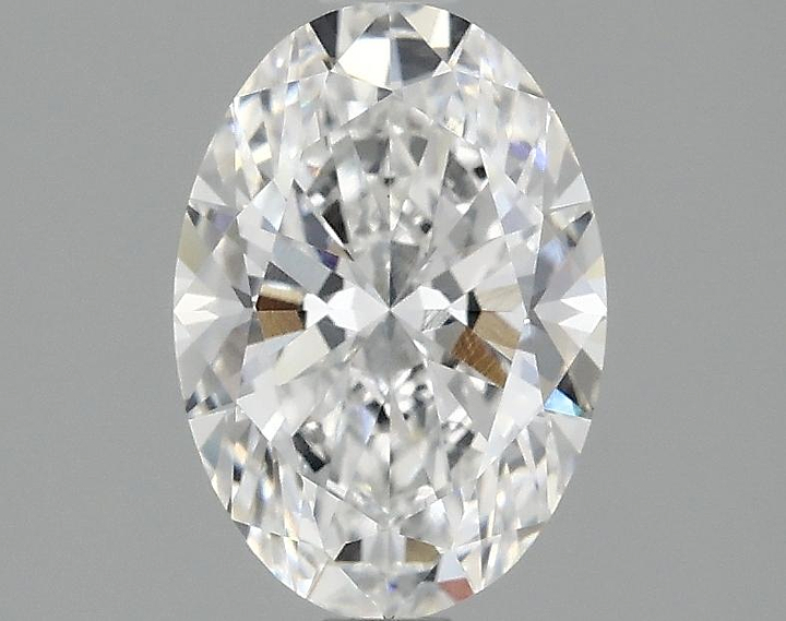 1.54 Carat Oval Shaped Ideal Cut VVS2 IGI Certified Lab Grown Diamond