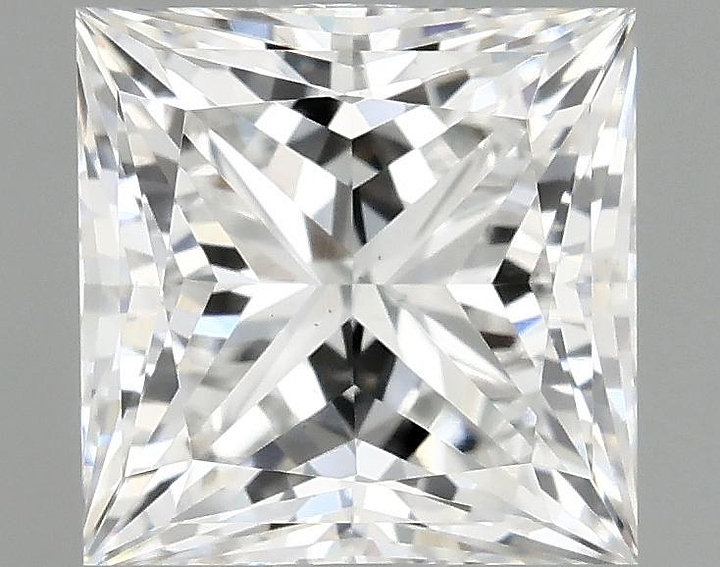 1.24 Carat Princess Shaped Ideal Cut VS2 IGI Certified Lab Grown Diamond