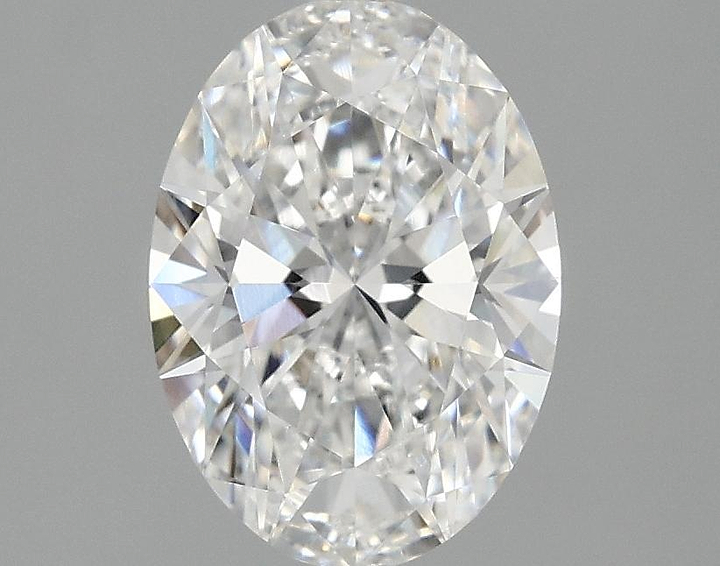 1.54 Carat Oval Shaped Ideal Cut VVS2 IGI Certified Lab Grown Diamond