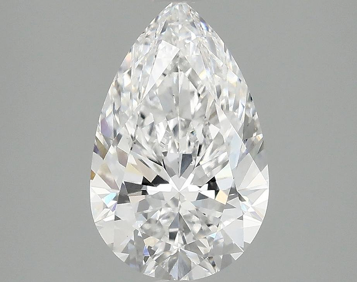 2.06 Carat Pear Shaped Ideal Cut VS1 IGI Certified Lab Grown Diamond