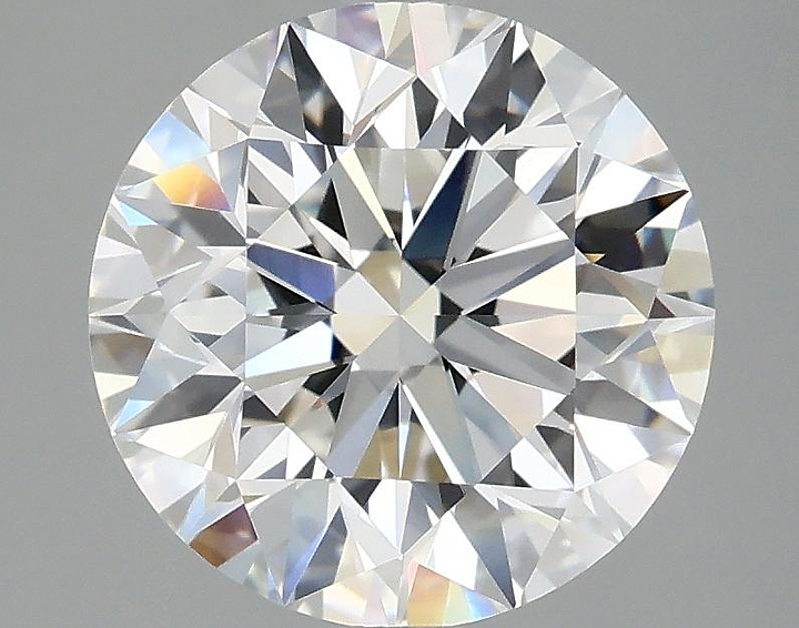 3.03 Carat Round Shaped Excellent Cut VVS2 IGI Certified Lab Grown Diamond