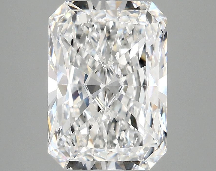 3.02 Carat Radiant Shaped Ideal Cut VVS2 IGI Certified Lab Grown Diamond
