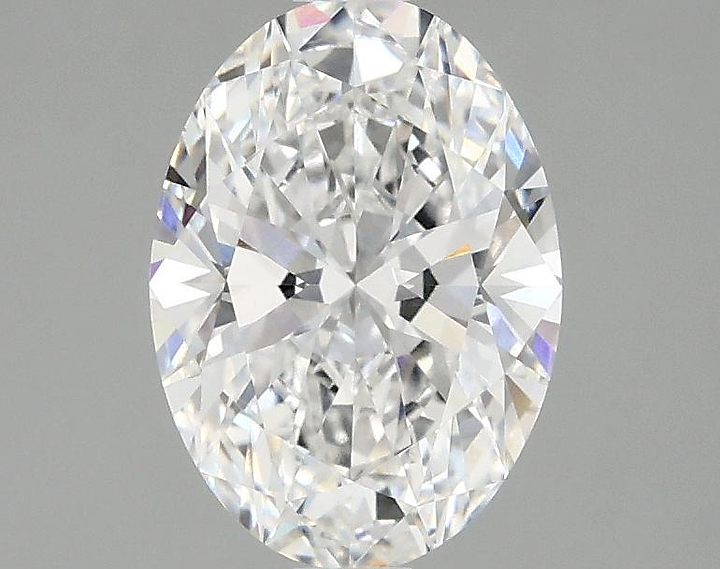 1.54 Carat Oval Shaped Ideal Cut VVS2 IGI Certified Lab Grown Diamond