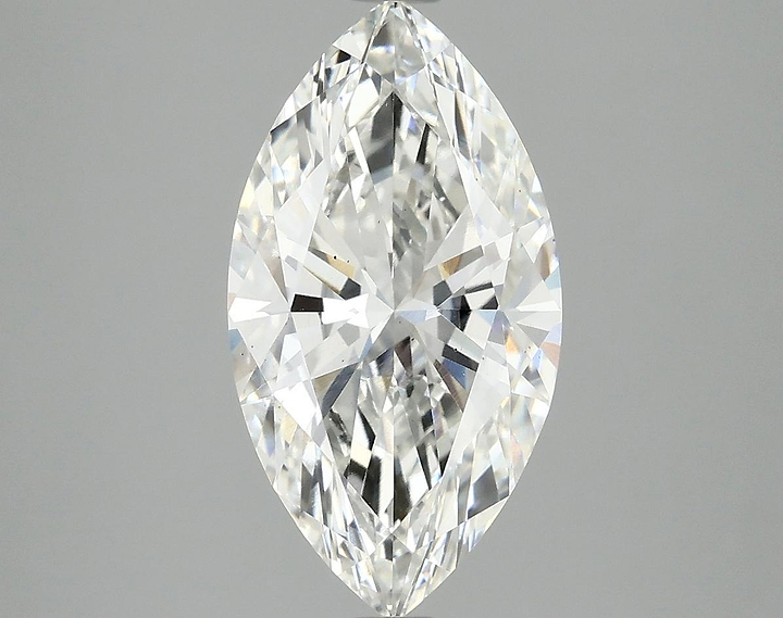 2.87 Carat Marquise Shaped Excellent Cut VS2 IGI Certified Lab Grown Diamond