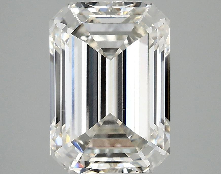 3.06 Carat Emerald Shaped Ideal Cut VS1 IGI Certified Lab Grown Diamond