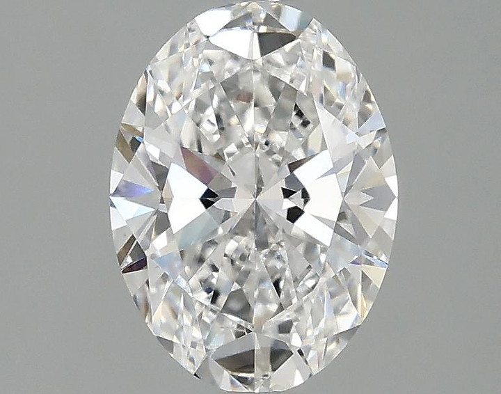 1.5 Carat Oval Shaped Excellent Cut VVS2 IGI Certified Lab Grown Diamond