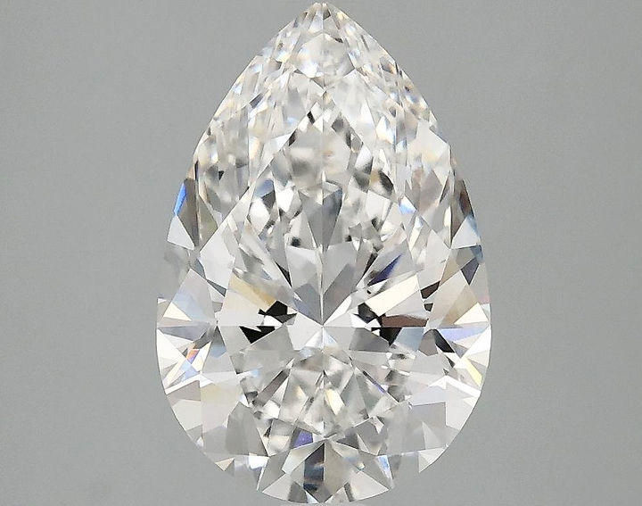 2.55 Carat Pear Shaped Excellent Cut VS1 IGI Certified Lab Grown Diamond