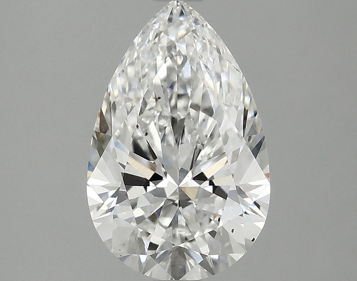 2.04 Carat Pear Shaped Ideal Cut VS2 IGI Certified Lab Grown Diamond