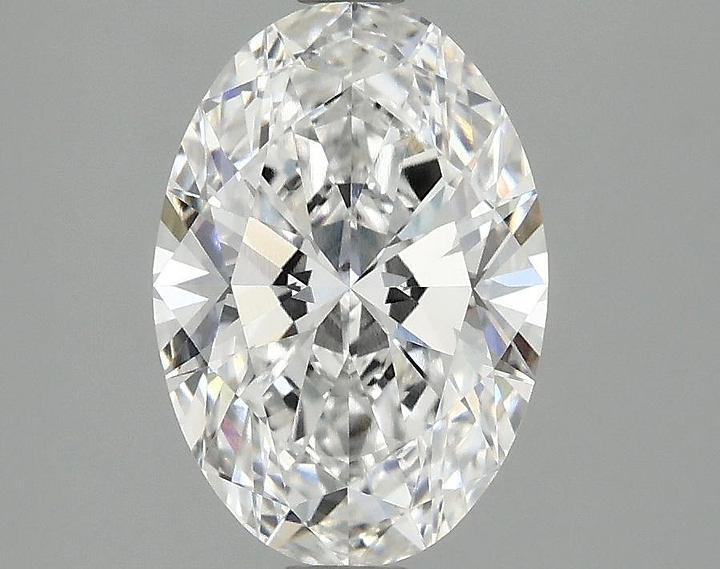 2.1 Carat Oval Shaped Ideal Cut VVS2 IGI Certified Lab Grown Diamond