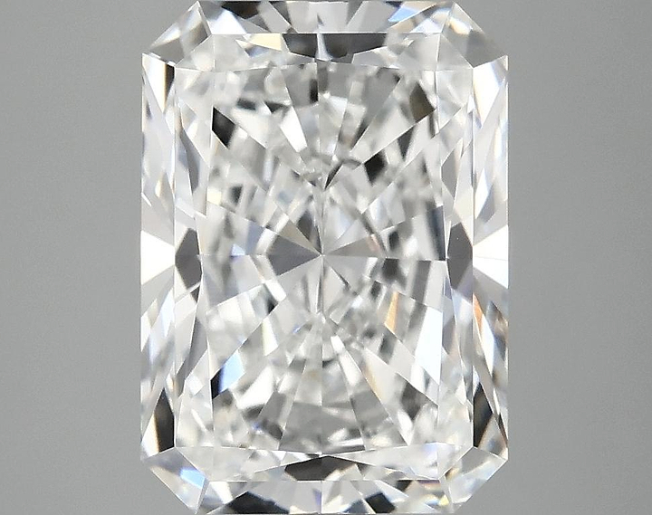 4.03 Carat Radiant Shaped Ideal Cut VVS2 IGI Certified Lab Grown Diamond